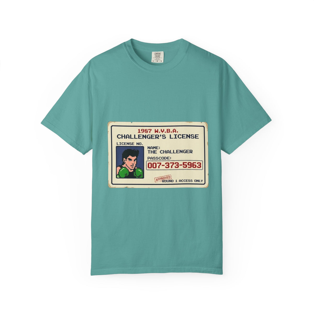 Challenger's License Retro ID Card T-Shirt