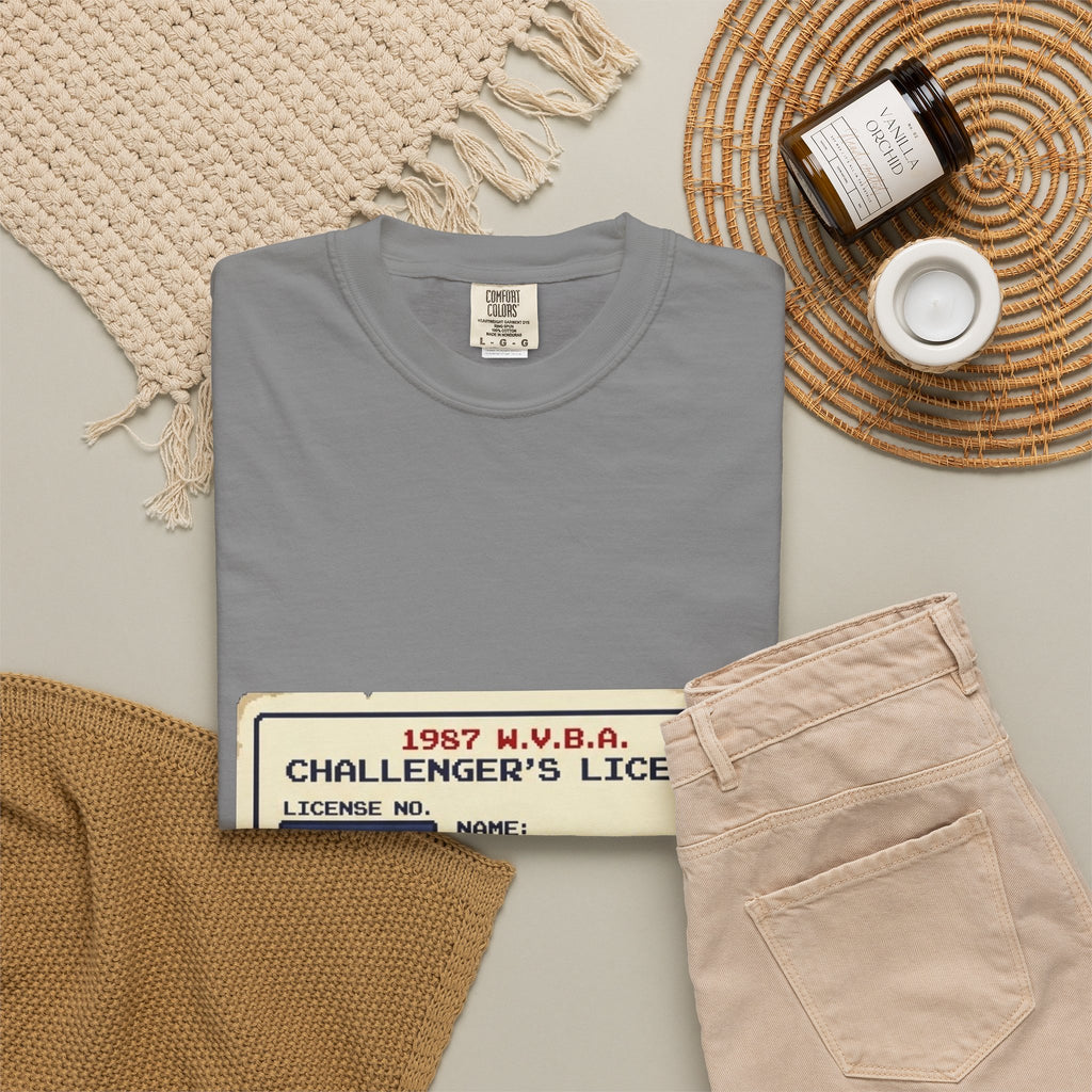 Challenger's License Retro ID Card T-Shirt