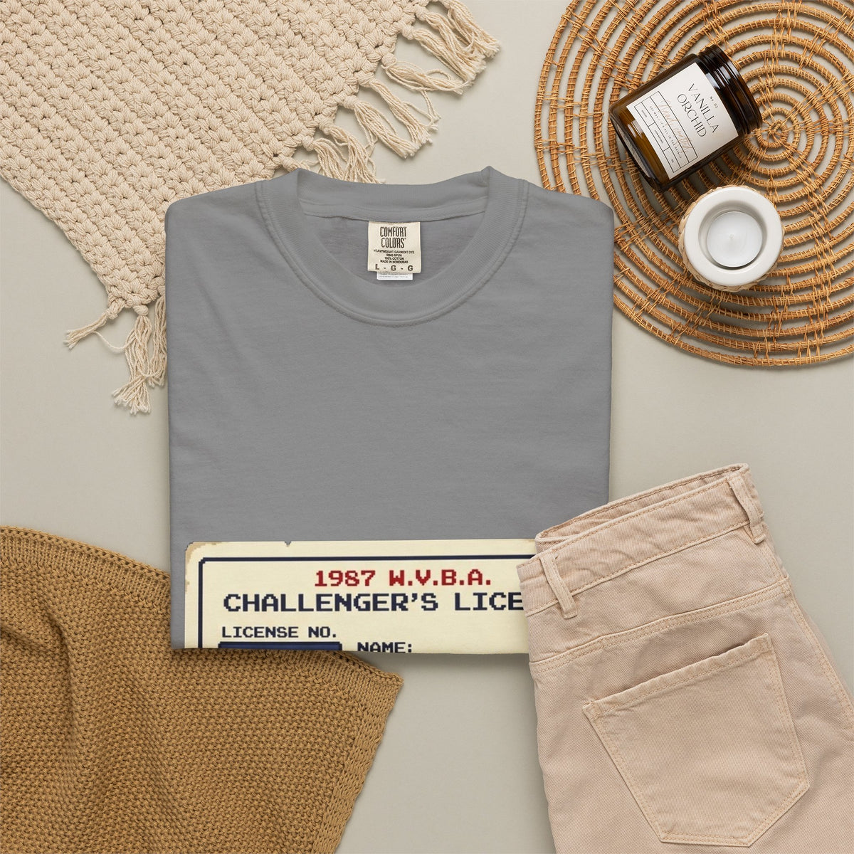 Challenger's License Retro ID Card T-Shirt