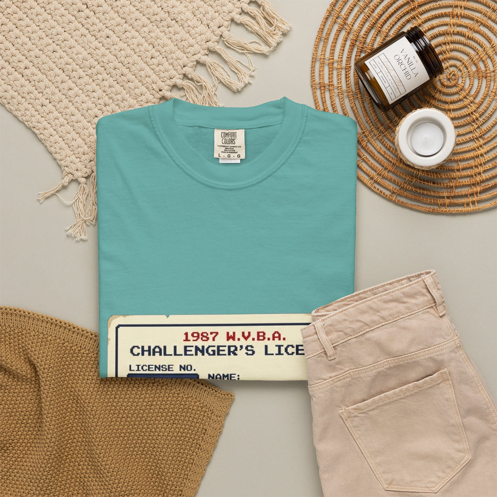 Challenger's License Retro ID Card T-Shirt