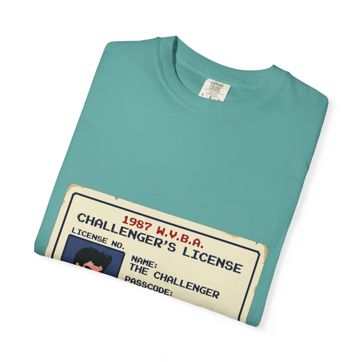 Challenger's License Retro ID Card T-Shirt