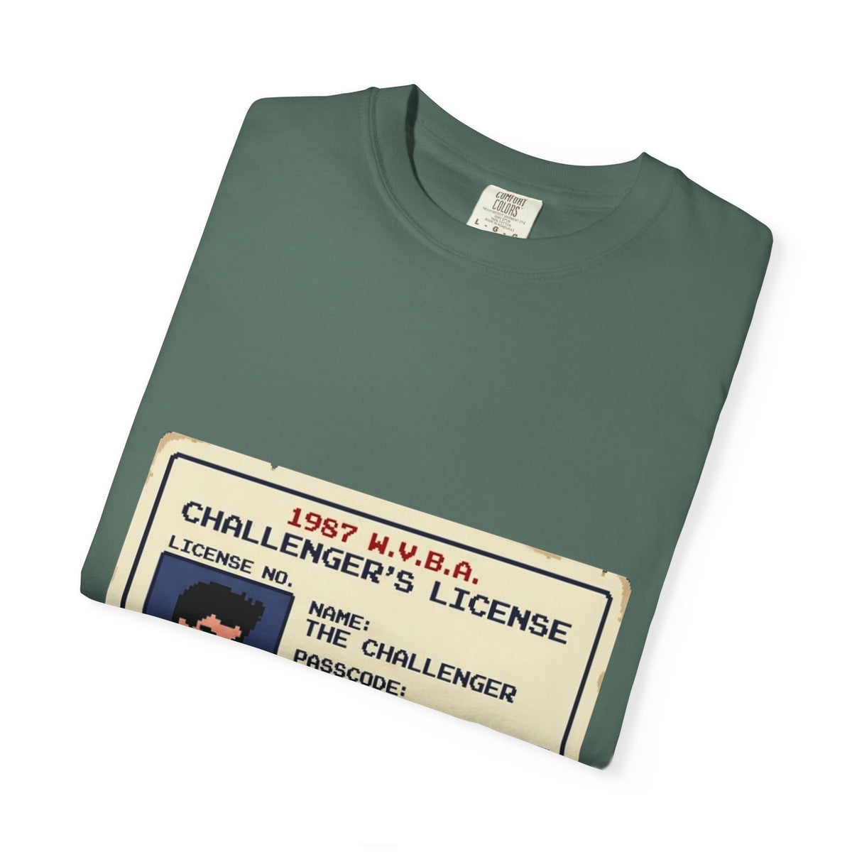 Challenger's License Retro ID Card T-Shirt