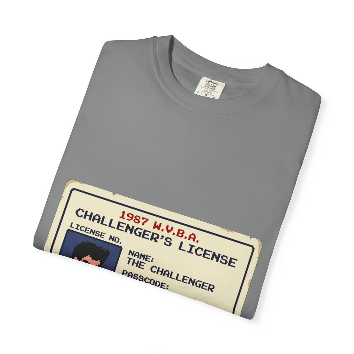 Challenger's License Retro ID Card T-Shirt