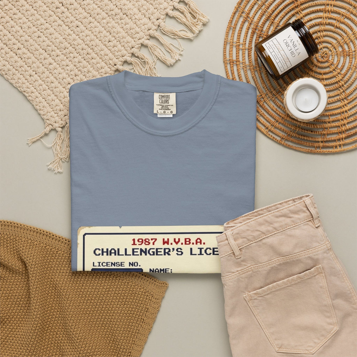 Challenger's License Retro ID Card T-Shirt