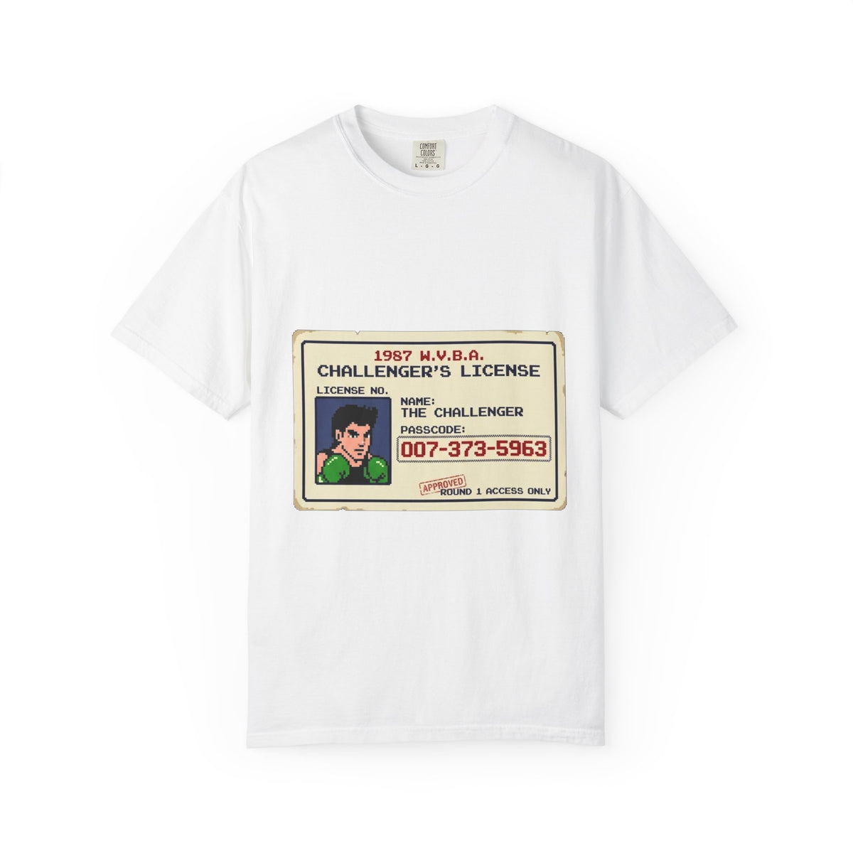 Challenger's License Retro ID Card T-Shirt
