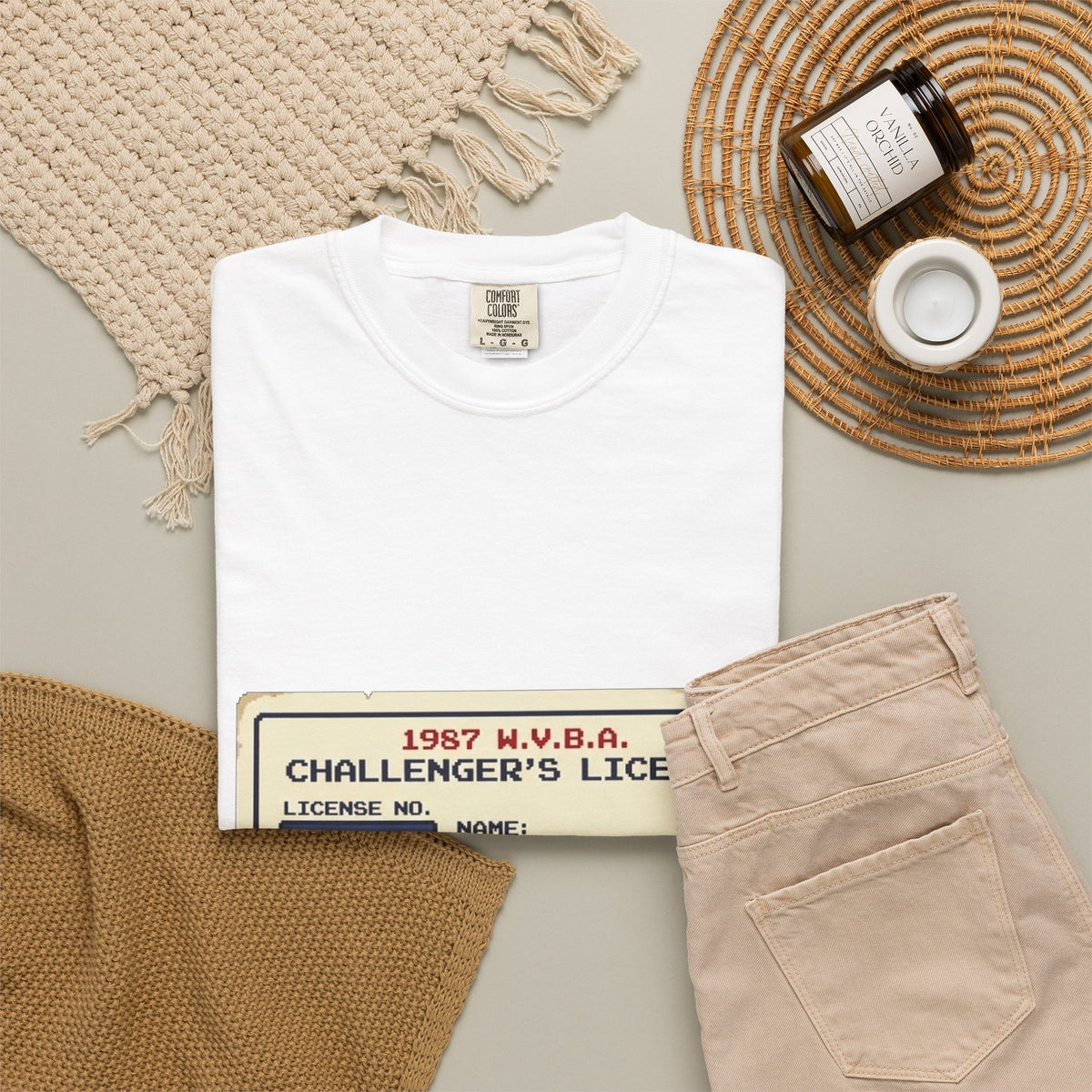 Challenger's License Retro ID Card T-Shirt