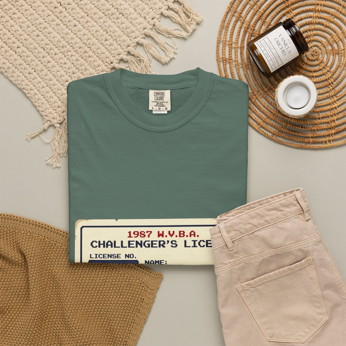 Challenger's License Retro ID Card T-Shirt
